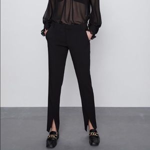 Zara Front Vent Trousers